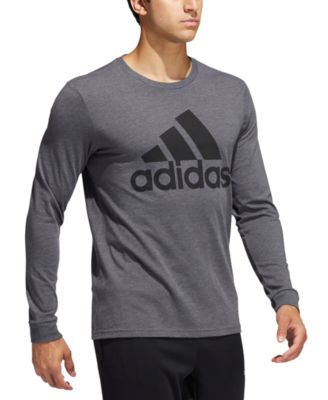 adidas - Men's Logo Long-Sleeve T-Shirt