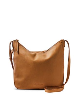 american leather crossbody bolsa
