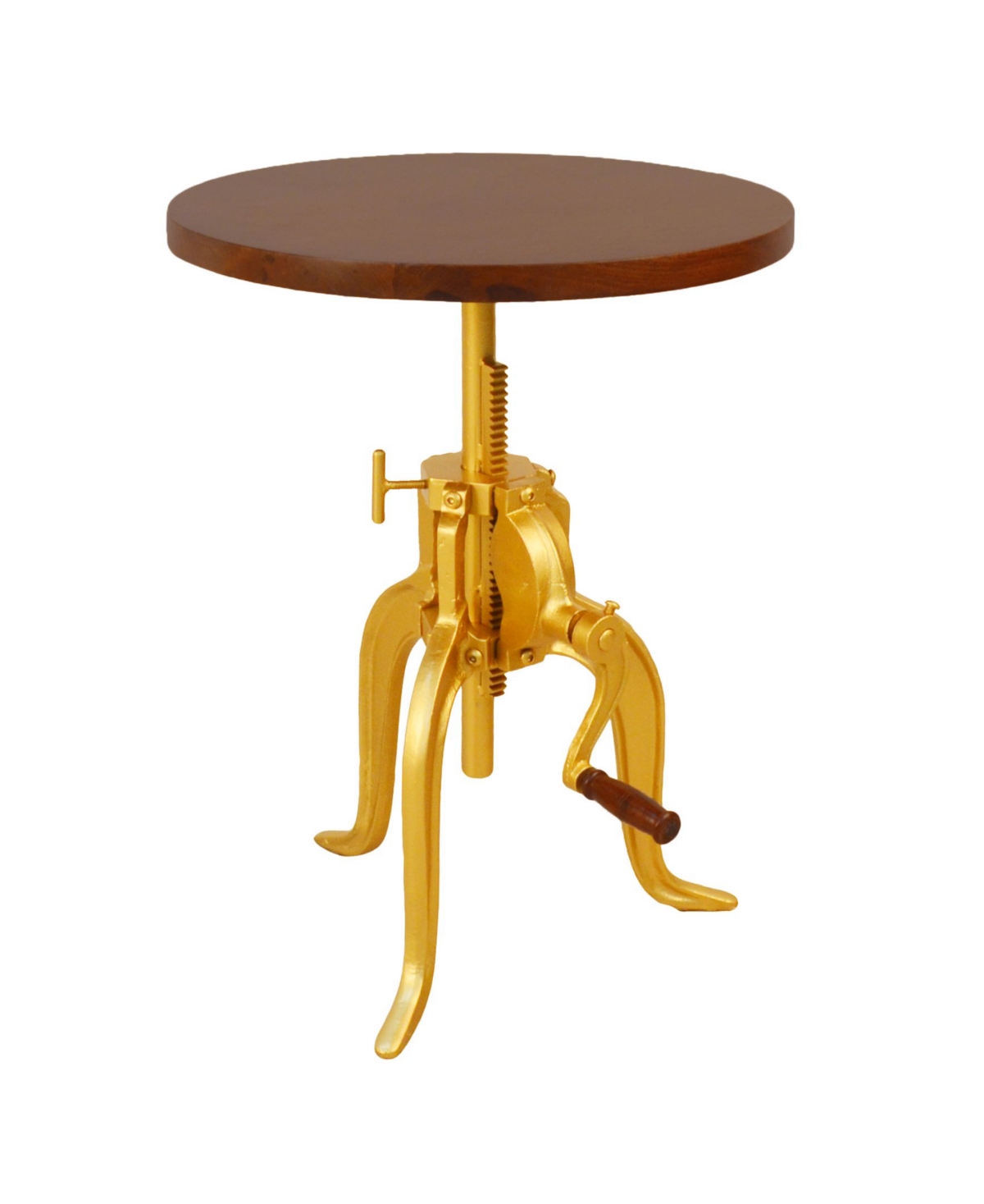 Reilly Adjustable Crank Accent Table