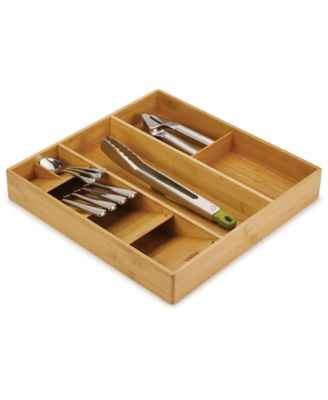 DrawerStore™ Bamboo Cutlery, Utensil & Gadget Organizer
