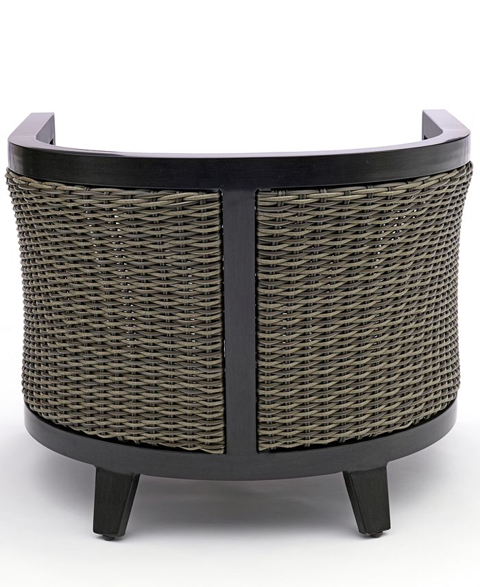 Agio Deco Outdoor Club Chair, Created for Macy's & Reviews - Furniture