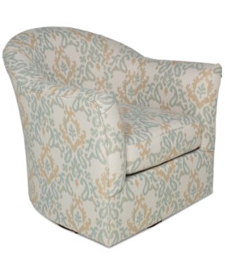 Furniture - Arold 32" Fabric Swivel Glider Chair