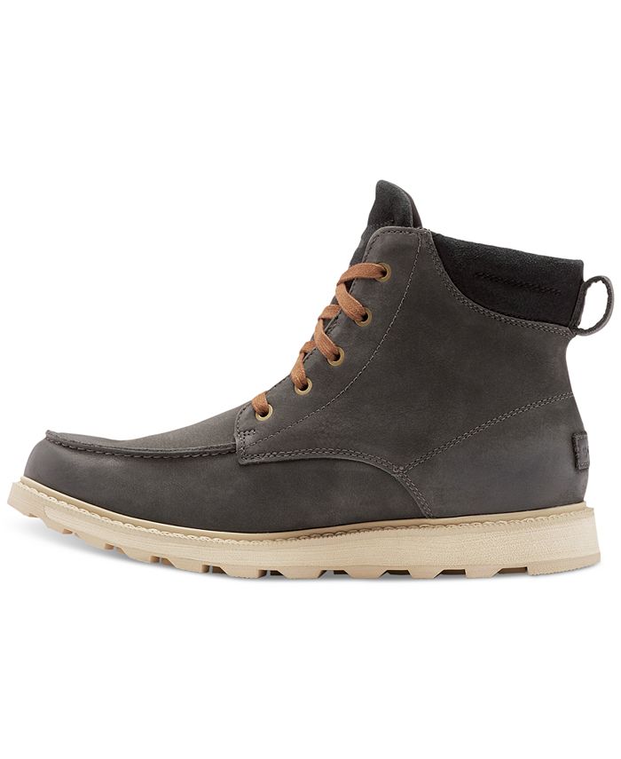 Sorel Men's Madson II Moc-Toe Waterproof Boots - Macy's