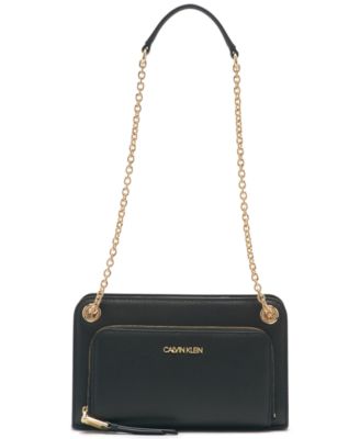 calvin klein hailey wallet on a chain convertible crossbody