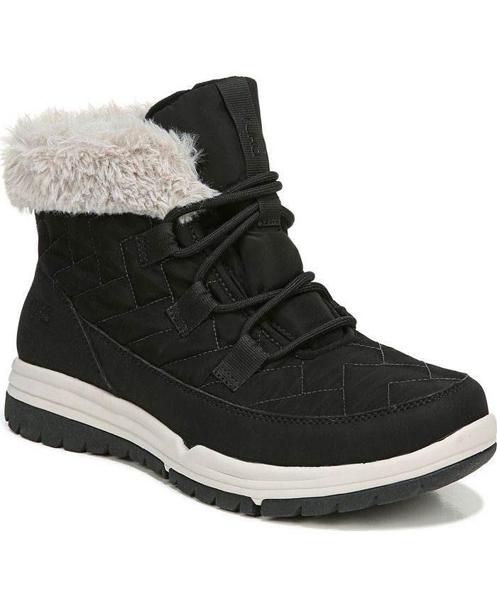 Ryka Aubonne Lace Ankle Boot For Women - Cozy Waterproof Sneaker Boot With Traction Sole - View #5