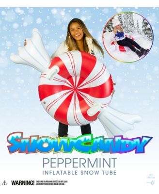 SnowCandy Peppermint Snow Tube