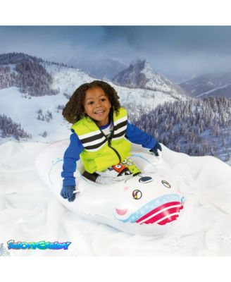 SnowCandy Polar Bear Snow Sled