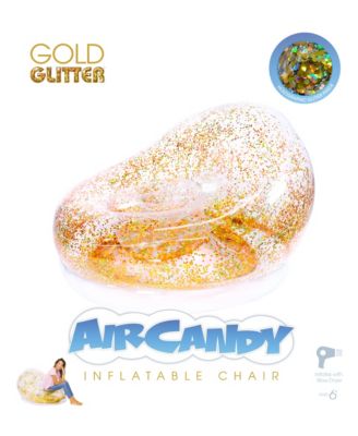 PoolCandy AirCandy Glitter Inflatable Chair - Macy's