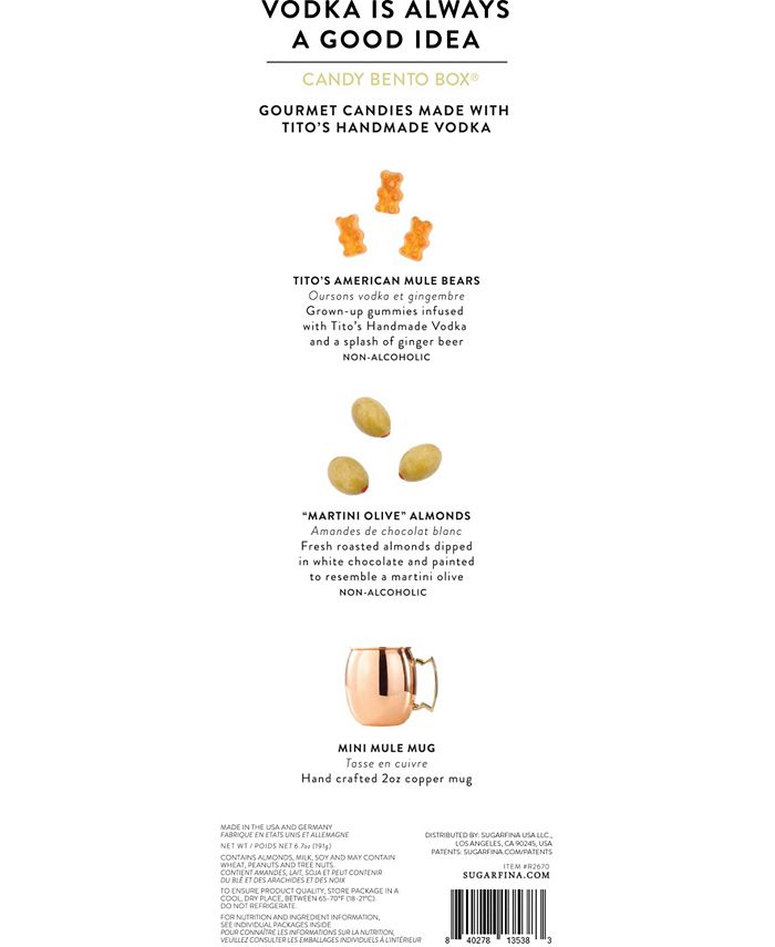 Sugarfina 3Pc. Tito's Copper Mug Gift Set Macy's