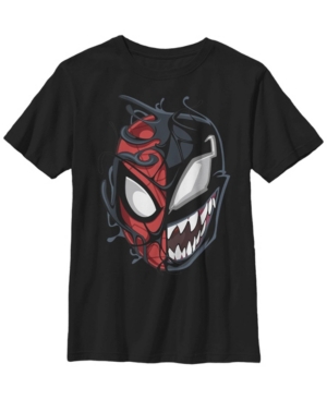 Big Boys Marvel Peter Venom Short Sleeve T-shirt