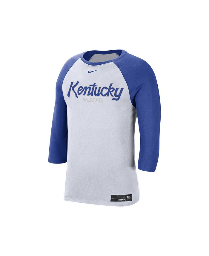 Nike - Men's Kentucky Wildcats Dri-Fit Cotton Raglan T-Shirt