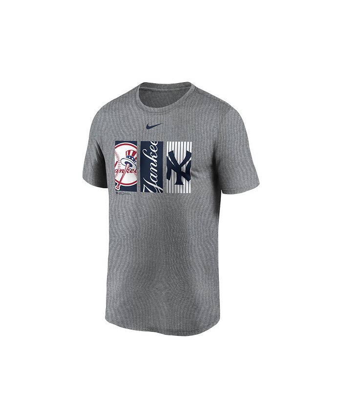 Nike Men's New York Yankees Triptych Logo Legend T-Shirt & Reviews ...