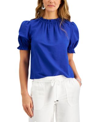 macys petites tops