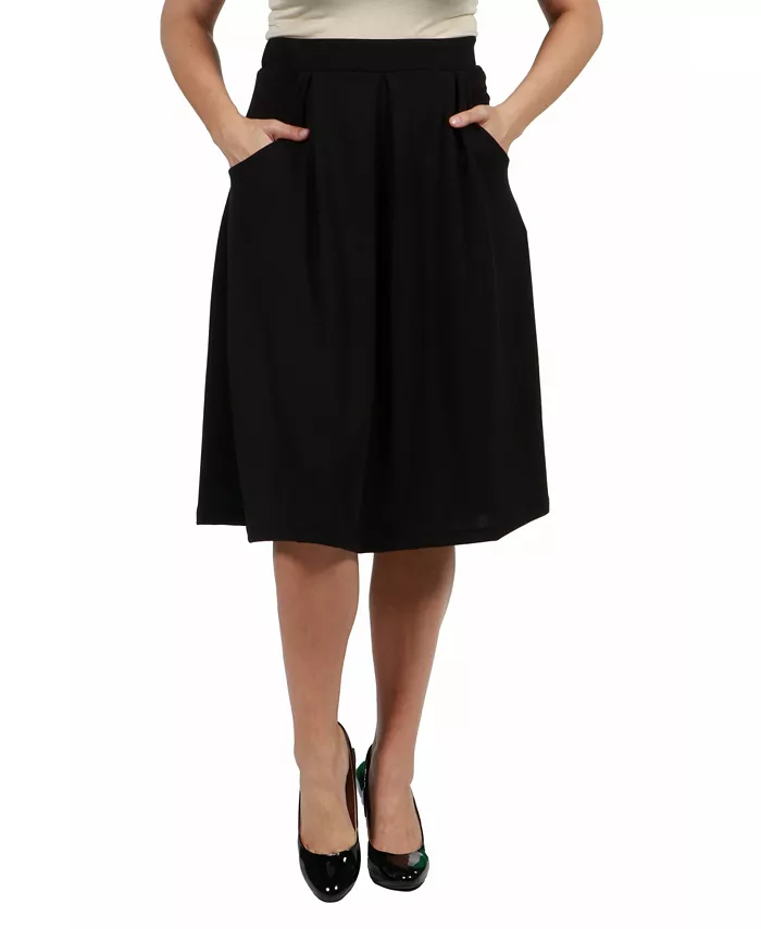 Women's Plus Size Classic Knee Length Skirt