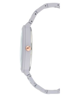 Women's Lavender Rubberized Bracelet Watch, 40.5mm