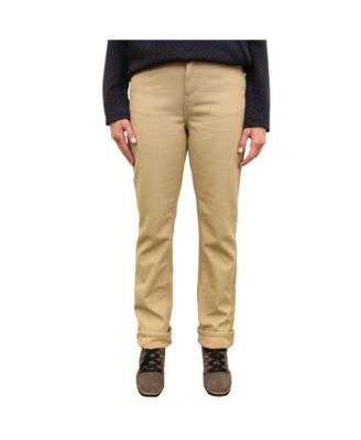 canvas fleece lined pants