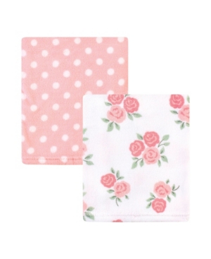 Baby Boys and Girls 2 Piece Coral Fleece Plush Blankets