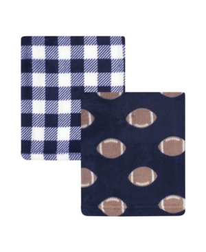 Baby Boys and Girls 2 Piece Coral Fleece Plush Blankets