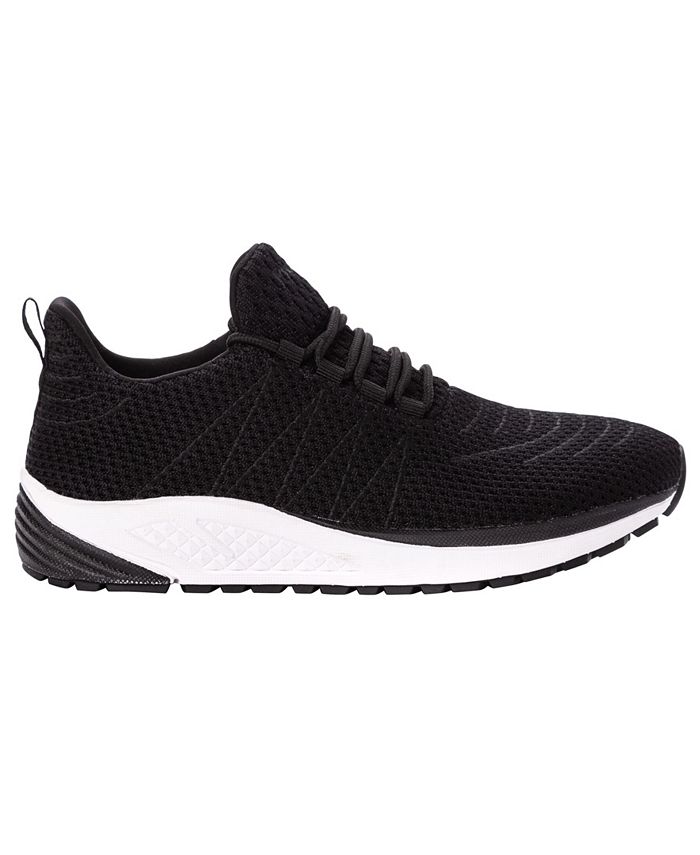 Propét Men's Tour Knit Sneaker BLACK - 5
