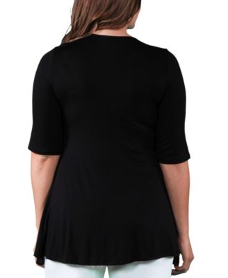 売れ筋商品|||２４セブンコンフォート カットソー トップス レディース Plus Size Tunic Top White P006211-OLIV-FRONT_2048x.jpg?v