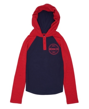 image of Big Boys Long Sleeve Icon Graphic Hooded Thermal