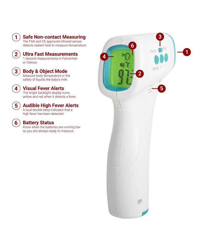Escali Infrared Forehead Thermometer Macy's
