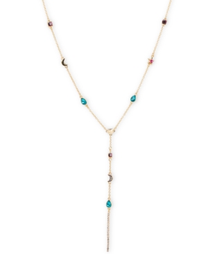 image of Rachel Rachel Roy Gold-Tone Multicolor Crystal Celestial 20