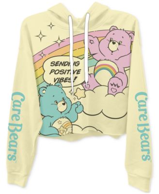 Care Bears - Juniors'  Graphic Hoodie T-Shirt