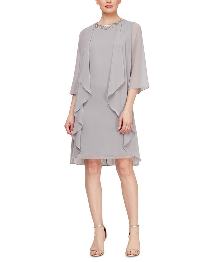 Macy's store jacket dresses