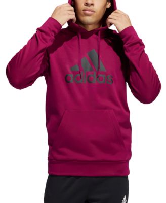 adidas mens pink hoodie