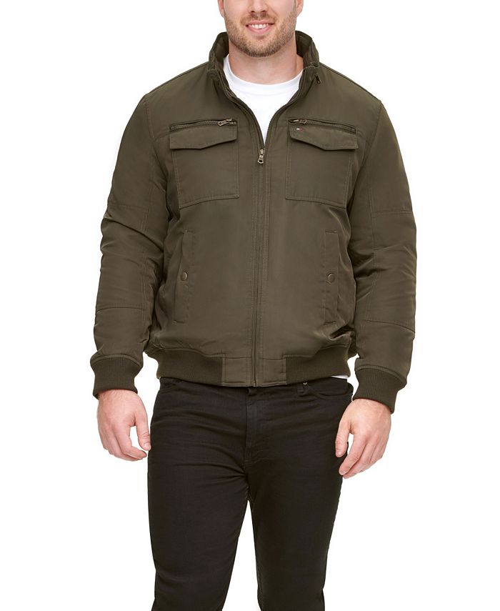 Tommy Hilfiger Men's Big & Tall Four-Pocket Filled Performance Jacket ...