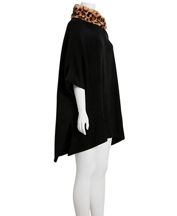 Cejon faux fur cape new arrivals