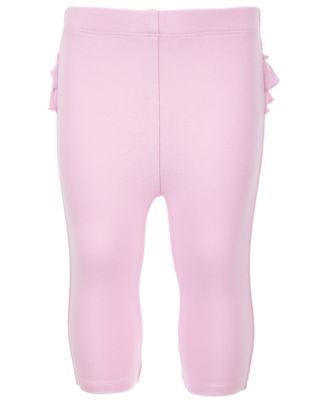 First Impressions - Baby Girls Ruffle Back Leggings