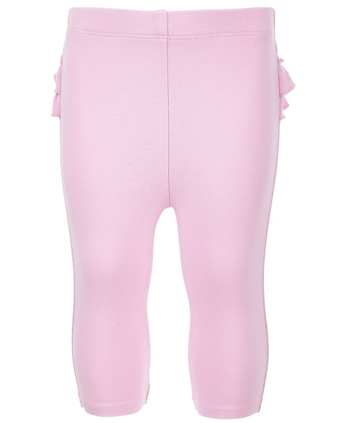 First Impressions Baby Girls Ruffle Back Leggings, Created for Macy's ...