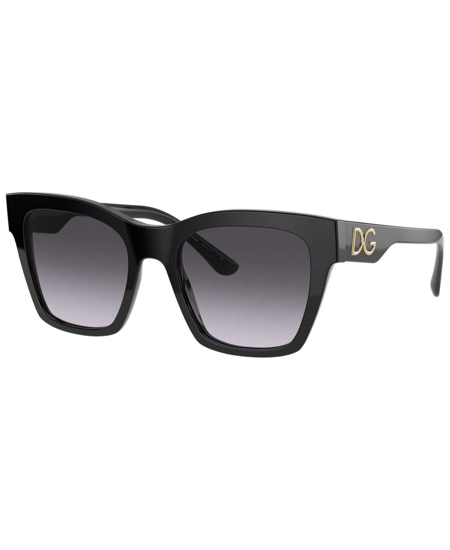 Женские солнцезащитные очки Dolce&Gabbana Sunglasses, DG4384, цвет: Чёрный — фото 1