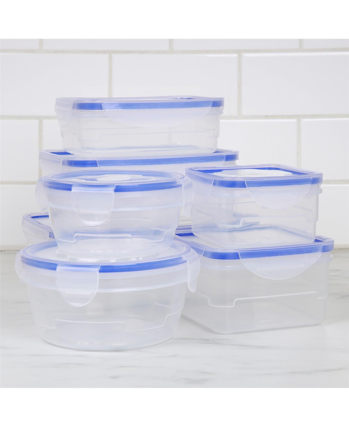 Food Storage Container Set of 16 - Teal