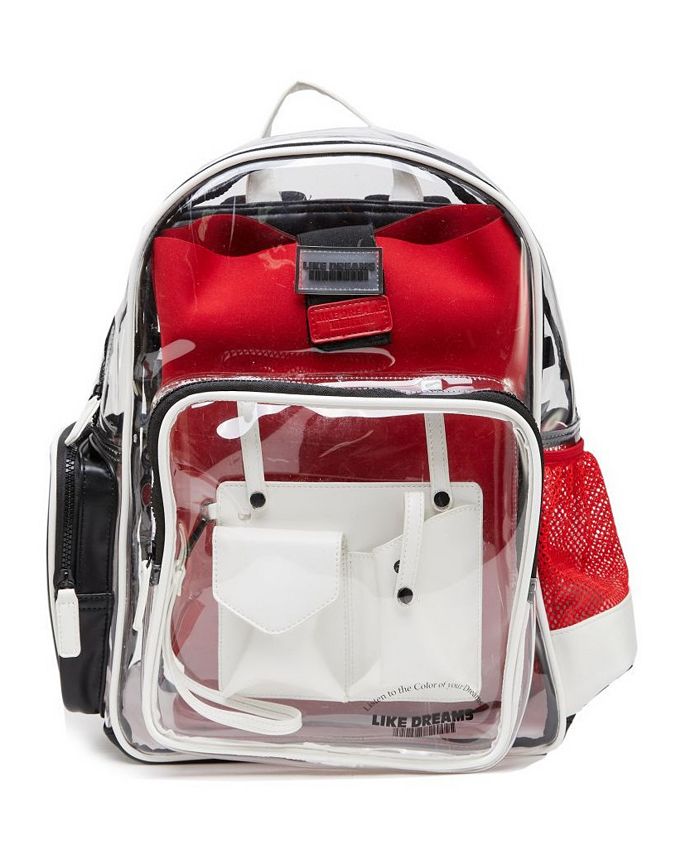 Macy's clear backpack hot sale