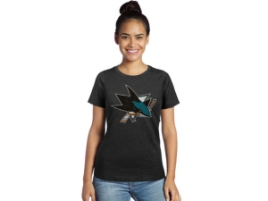 Majestic San Jose Sharks Women's Primary Logo T-Shirt