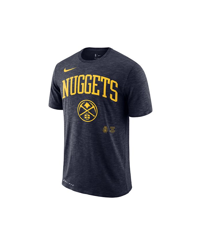 Nike Denver Nuggets Men's Team Slub T-Shirt - Macy's