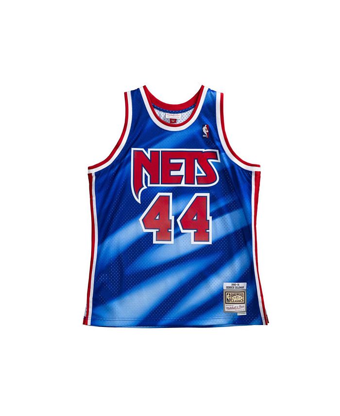 Men's Mitchell & Ness Cream New Jersey Nets 35 Years Hardwood