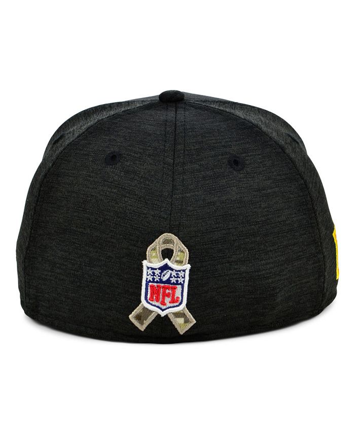 New Era Pittsburgh Steelers 2020 On-field Salute To Service 59FIFTY Cap ...