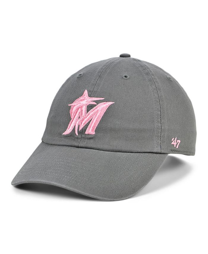 47 Brand Miami Marlins Clean Up Hat - Macy's