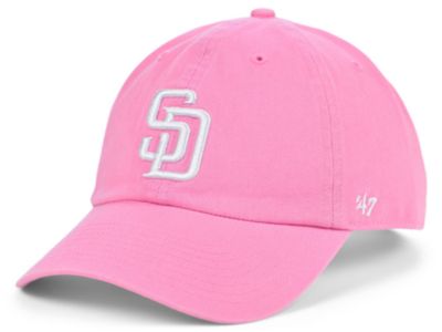'47 Brand - San Diego Padres Pink CLEAN UP Cap