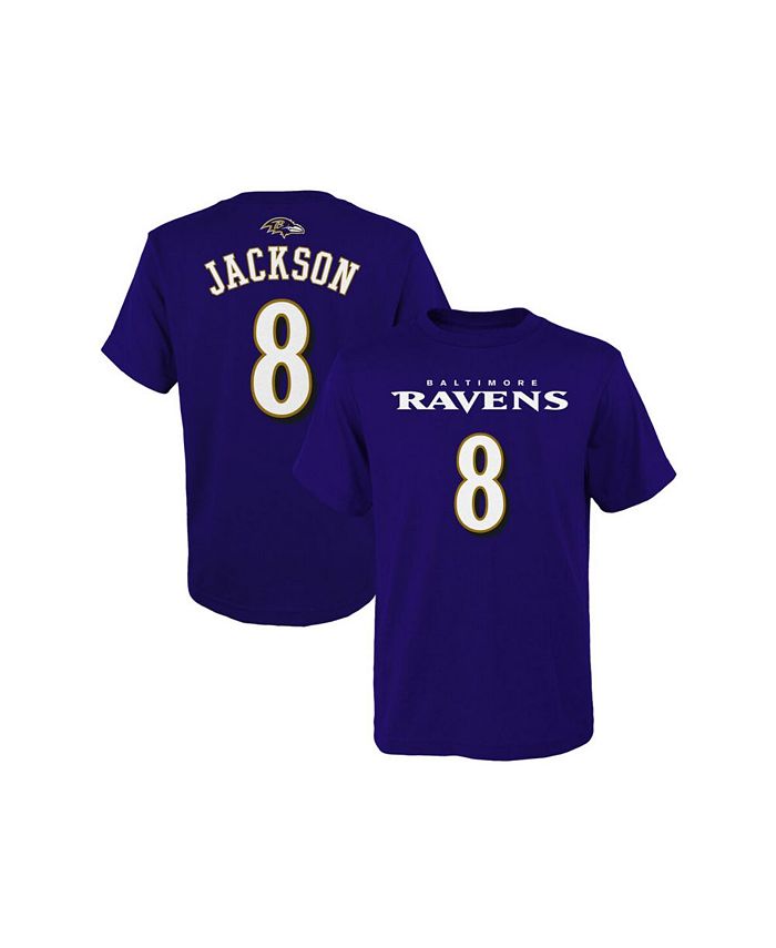 Outerstuff - Baltimore Ravens Kids Mainliner Player T-Shirt Lamar Jackson