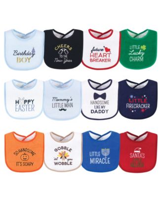 12 Pack Fiber-Filled Festive Bibs