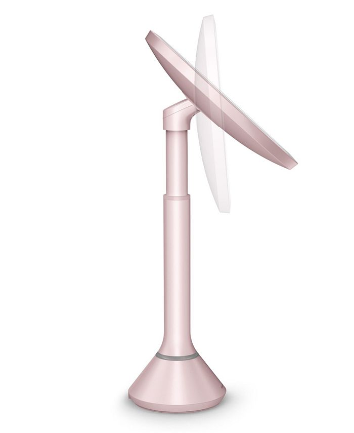 simplehuman 8" Round Sensor Makeup Mirror with TouchControl Dual Light