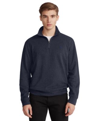 three quarter zip sweatshirt
