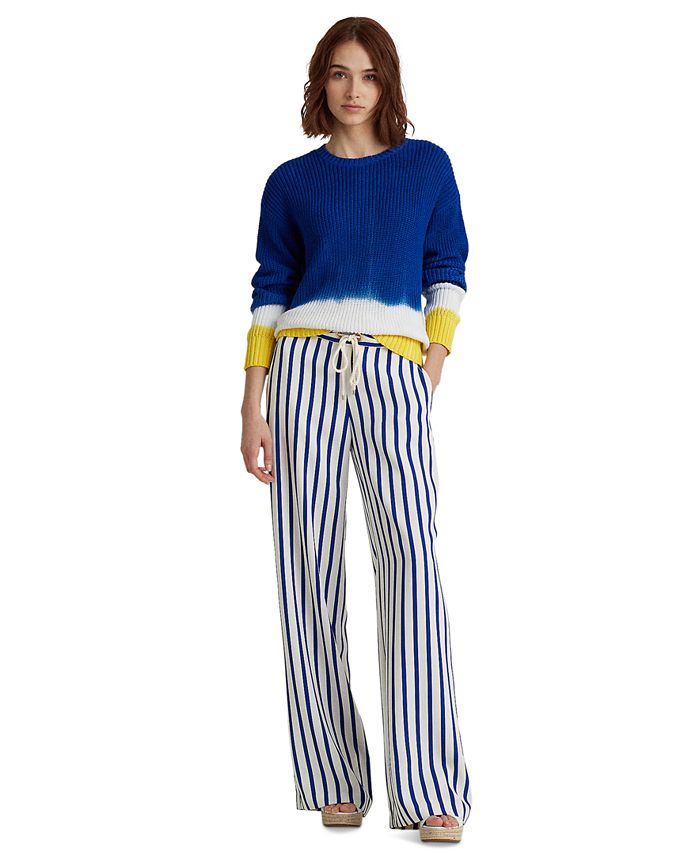 Lauren Ralph Lauren Lightweight Ribbed Sweater Macy's