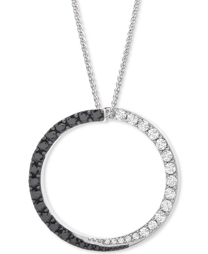 Macy's black deals necklace