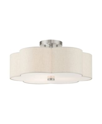 Solstice 3 Lights Semi Flush